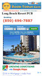 Mobile Screenshot of long-beach-panama-city-beach.com